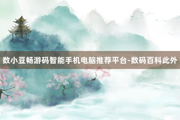 数小豆畅游码智能手机电脑推荐平台-数码百科此外
